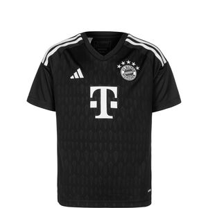 FC Bayern München Torwarttrikot Home 2023/2024 Kinder, schwarz / weiß, zoom bei OUTFITTER Online