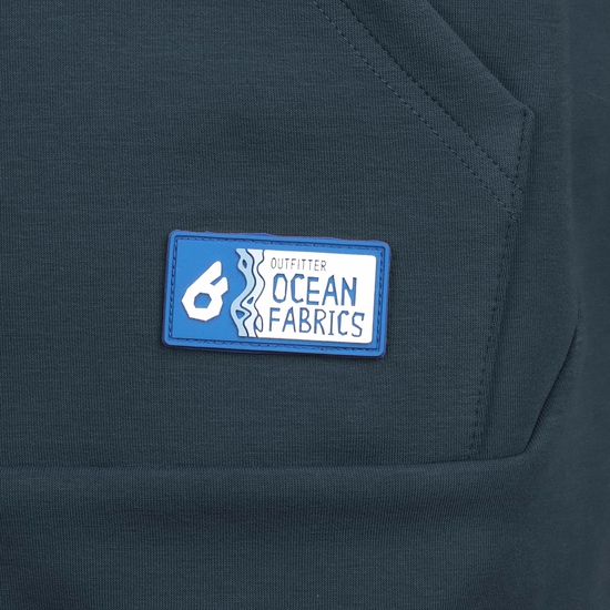 OCEAN FABRICS TAHI Zip-Hoodie Herren, dunkelblau / weiß, zoom bei OUTFITTER Online