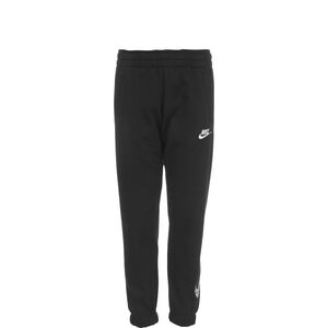 French Terry Jogginghose Kinder, schwarz, zoom bei OUTFITTER Online