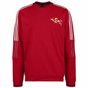 Manchester United Chinese New Year Sweatshirt Herren, rot / weiß, zoom bei OUTFITTER Online