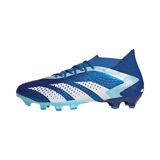 Predator Accuracy.1 AG Fußballschuh, blau / weiß, zoom bei OUTFITTER Online