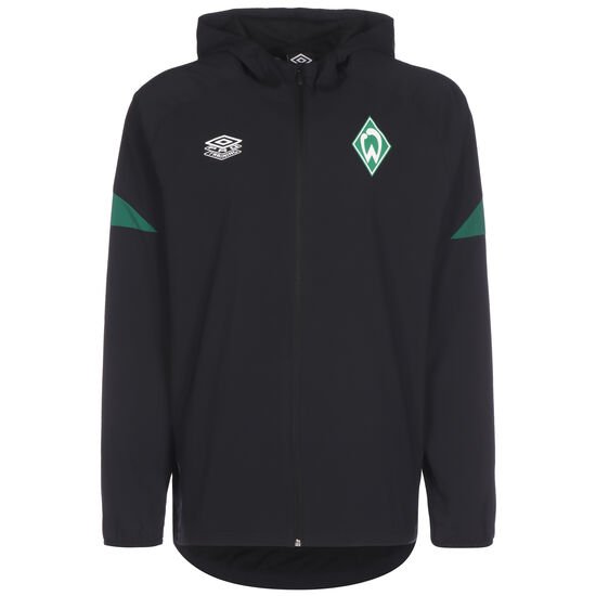SV Werder Bremen Regenjacke Herren, schwarz / grün, zoom bei OUTFITTER Online