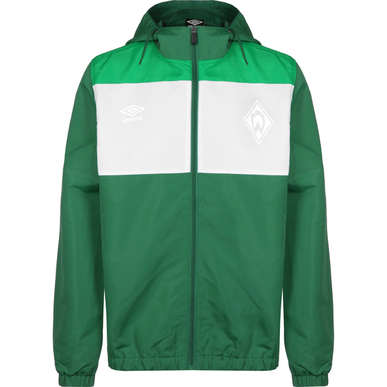 SV Werder Bremen Block Windbreaker Herren, grün / weiß, zoom bei OUTFITTER Online