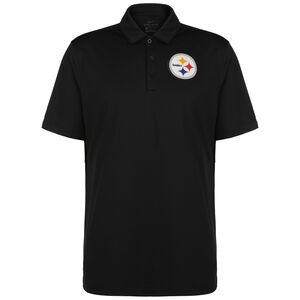 NFL Team Logo Pittsburgh Steelers Poloshirt, schwarz, zoom bei OUTFITTER Online