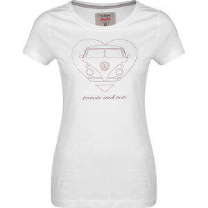 Bulli Forever T-Shirt Damen, weiß, zoom bei OUTFITTER Online