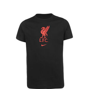 FC Liverpool Crest Tee Kinder, schwarz / rot, zoom bei OUTFITTER Online