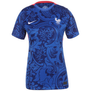 Frankreich Stadium Home Trikot EM 2022 Damen, blau / weiß, zoom bei OUTFITTER Online