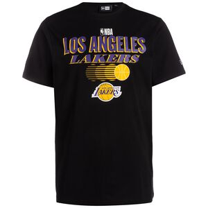 NBA Los Angeles Lakers Graphic T-Shirt Herren, schwarz, zoom bei OUTFITTER Online