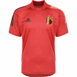 Belgien Trainingsshirt EM 2021 Herren, rot / schwarz, zoom bei OUTFITTER Online