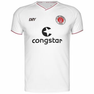 Sondertrikot Away 2021/2022, weiß / rot, zoom bei OUTFITTER Online