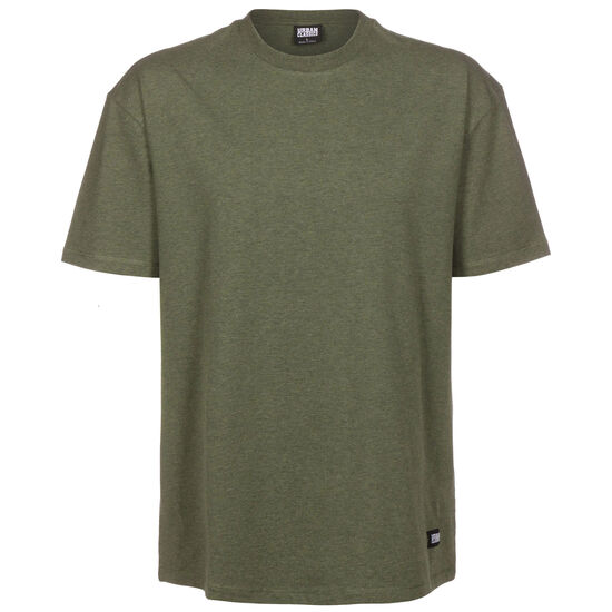 Oversize Melange T-Shirt Herren, oliv, zoom bei OUTFITTER Online