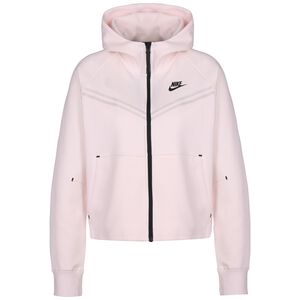 Tech Fleece Kapuzenjacke Damen, pink / schwarz, zoom bei OUTFITTER Online