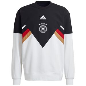 DFB Icon Crew Sweatshirt WM 2022 Herren, schwarz / weiß, zoom bei OUTFITTER Online