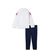 Paris St.-Germain Strike Home Trainingsanzug Babys, weiß / dunkelblau, zoom bei OUTFITTER Online