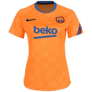 FC Barcelona Pre-Match Trainingsshirt Damen, orange / blau, zoom bei OUTFITTER Online