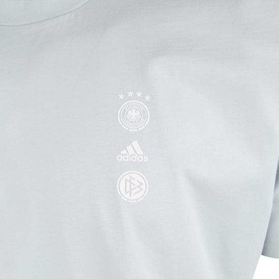 DFB Trainingsshirt EM 2021 Herren, hellgrau / weiß, zoom bei OUTFITTER Online