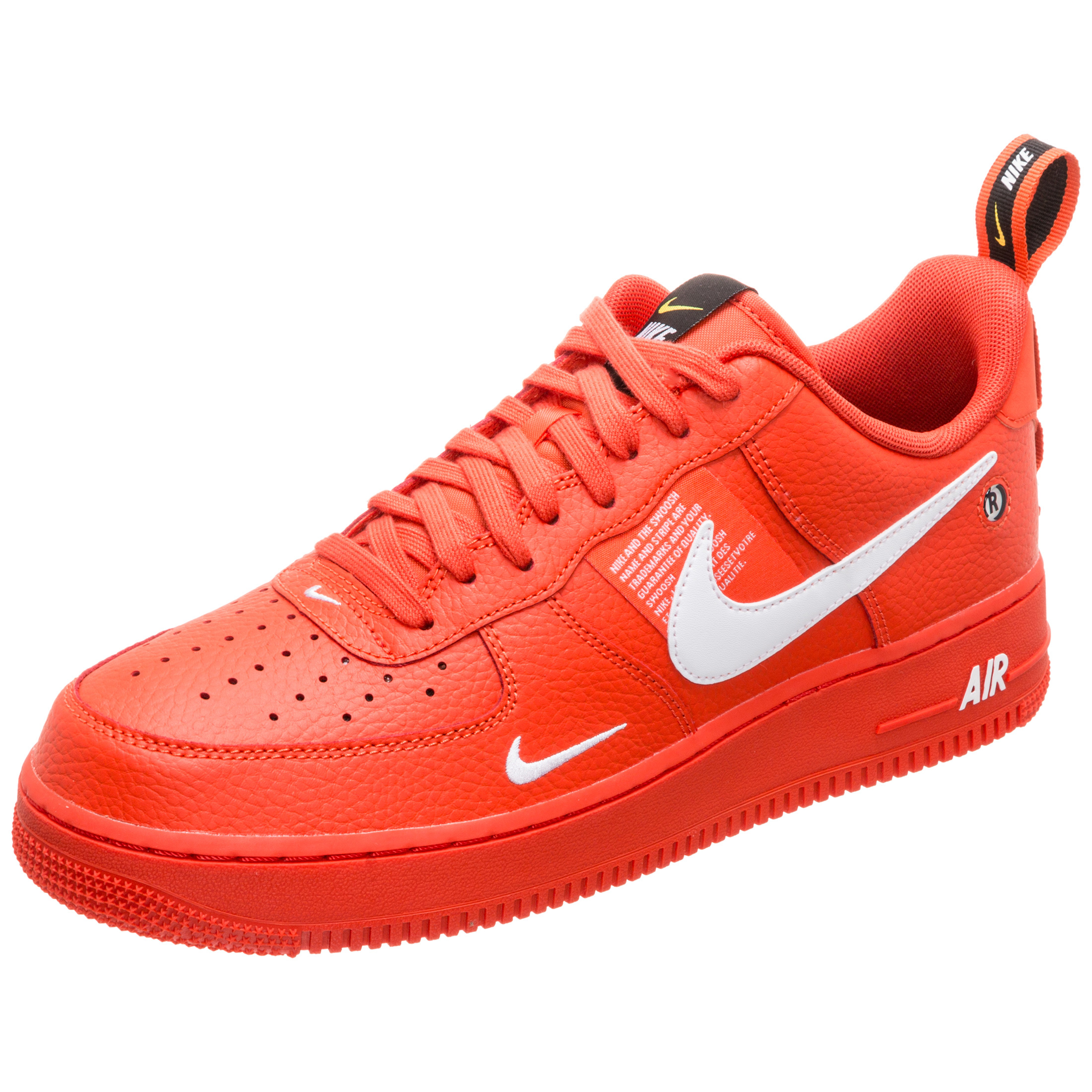 orange air force 1 07 lv8 utility trainers